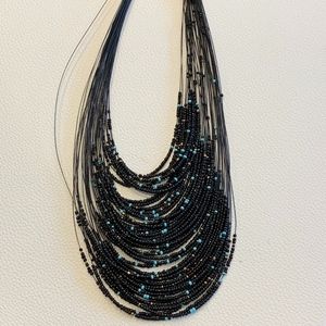 Beautiful hand-beaded necklace